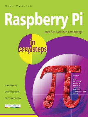 cover image of Raspberry Pi in easy steps